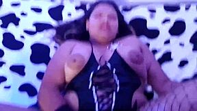 Do You Like My Huge Tits BBW Colombian Riding Missionary Hard?