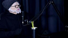 Damiana's naughty interview overflows with slutty fun and grandpa Moai action part 4