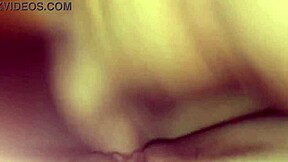 wow my tight wet pussy squirts hard in homemade creampie fuck