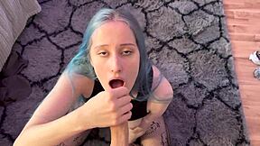 my stepbro railed my round ass rough then facialed me cuz i'm his slut