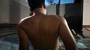 Amateur Guy Pounds His Buddy's Mature Milf Wife In The Sunny Florida Pool