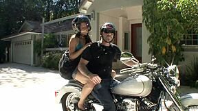 teen biker gets fucked post-ride