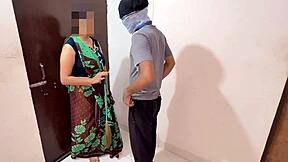 indian maid caught stealin so boy fucks her bent over dorm pussy for cash hindi moans