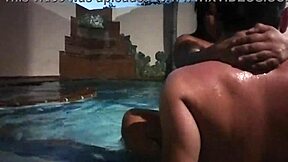 Amateur Guy Pounds His Buddy's Mature Milf Wife In The Sunny Florida Pool