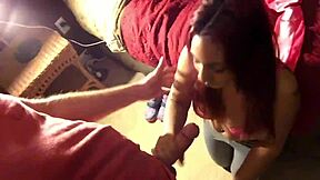 wanna see this young ebony gag on deep throat choke