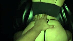 eating a woman at the swing - intriguing homemade pov