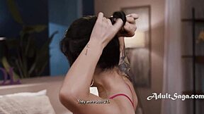 Avery Black Mira Ditch Virginity for Ebony Lesbian Scissoring!