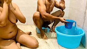 Stepmom Fucks Me in Bathroom After Cold Water Refusal