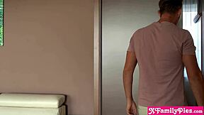 Russian Blonde Stepsis Tory Sweety Caught Camming By Stepbro's Hard Fuck