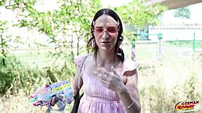german scout films 150cm petite teen long labia outdoor fuck