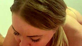 stepmom comes shows new lingerie i play with her big dick son