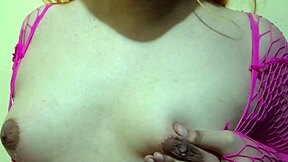 big tits lactating tgirl milks her puffy nipples hard with machine oops