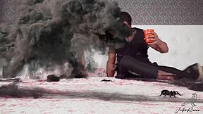 yenifer chacon's wet pussy takes juliorocco's bbc pounding hard part1