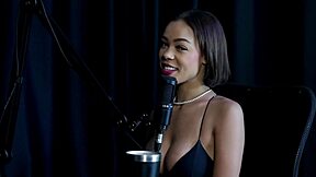 brazilian latina alice vasconcelos bares tattooed body in outdoor public casting interview full of fetish toys on sheer red