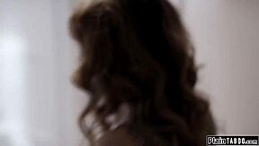 Small tits latina throatfucked rough by boss cock?