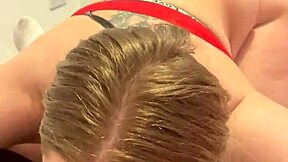 stepmom comes shows new lingerie i play with her big dick son