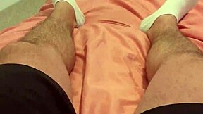 stepmom comes shows new lingerie i play with her big dick son