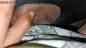 early morning solo play builds to explosive orgasm on camera