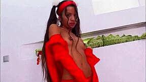 Little Lupe fingers her tight pussy till she cums hard SOLO