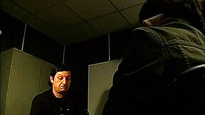 picture that young cutie taking old man's cock up her ass in the bathroom