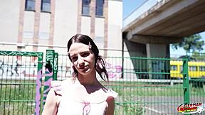 german scout films 150cm petite teen long labia outdoor fuck