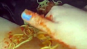 crazy arab snowwhite beverly hills slut gf rips clothes for bbc food fetish squirt fest