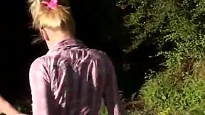 sexy teen lesbians rip clothes for outdoor pussy fingering