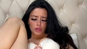 horny british coed teen squirts hard on webcam toys pov