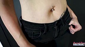 petite blonde milf keyton milks hard cock with deepthroat rimjob balls