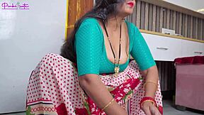 indian stepmom slurps stepson's huge cock post-breakup hindi dirty talk facial