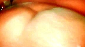 horny asian teen stuffs brinjal deep in pussy for messy orgasm