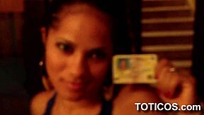 horny ebony dominican teen amateurs fuck hard on toticos!