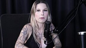 Watch Melina Khalifa's Wild Interview Full of Kinky Outdoor Fun on Sheer Red Lingerie!