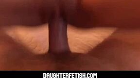 zoe clark sucks stepdad's cock for car keys in garage