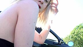 small eva gags on leo casanova's monster cock outdoor anal destruction