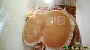 my big bubble butt slut gets huge facial blast