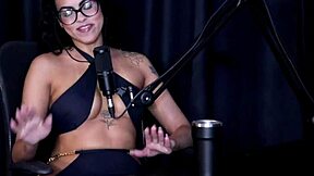 check out bia hot's naughty interview full of toys and public fun