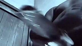 Bodybuilder's Oiled Dorm Toilet Doggystyle BBC Breeding Cumshot