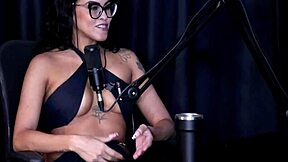 check out bia hot's naughty interview full of toys and public fun