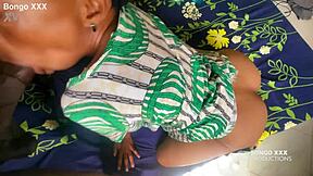 Hey check out this petite ebony's purple creamy look