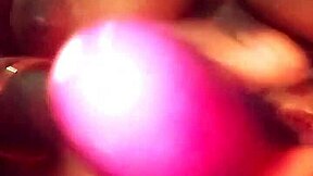 horny asian teen stuffs brinjal deep in pussy for messy orgasm