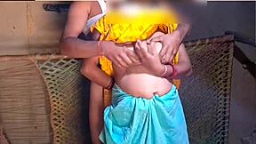 Indian village bhabhi pounds young devar hard-core on ranch