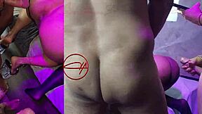 fan watches us bareback his hot latina milf wife, nasty swingers cum swap frenzy 🔥🍑💦