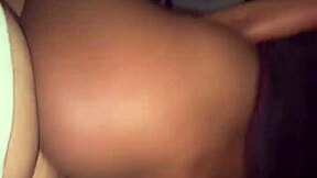 petite teen reverse cowgirl rides big black cock shaking ass moaning!