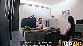 vip4k. crazy horny teen goes wild at work office