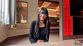 luna's epic goth latina casting backstage first time wet pussy pov ride