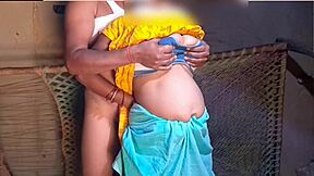 Indian village bhabhi pounds young devar hard-core on ranch