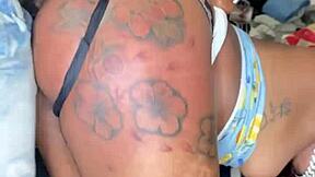 yo that babysitter's ass shakes on big black cock missionary!