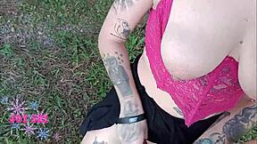 i get tasty public blowjob from cute pierced nipple nerdy girl