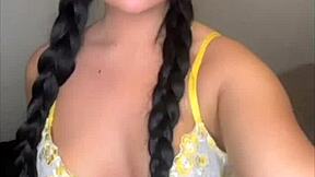 Horny British Slut Teases Her Tight Holes with Toys!